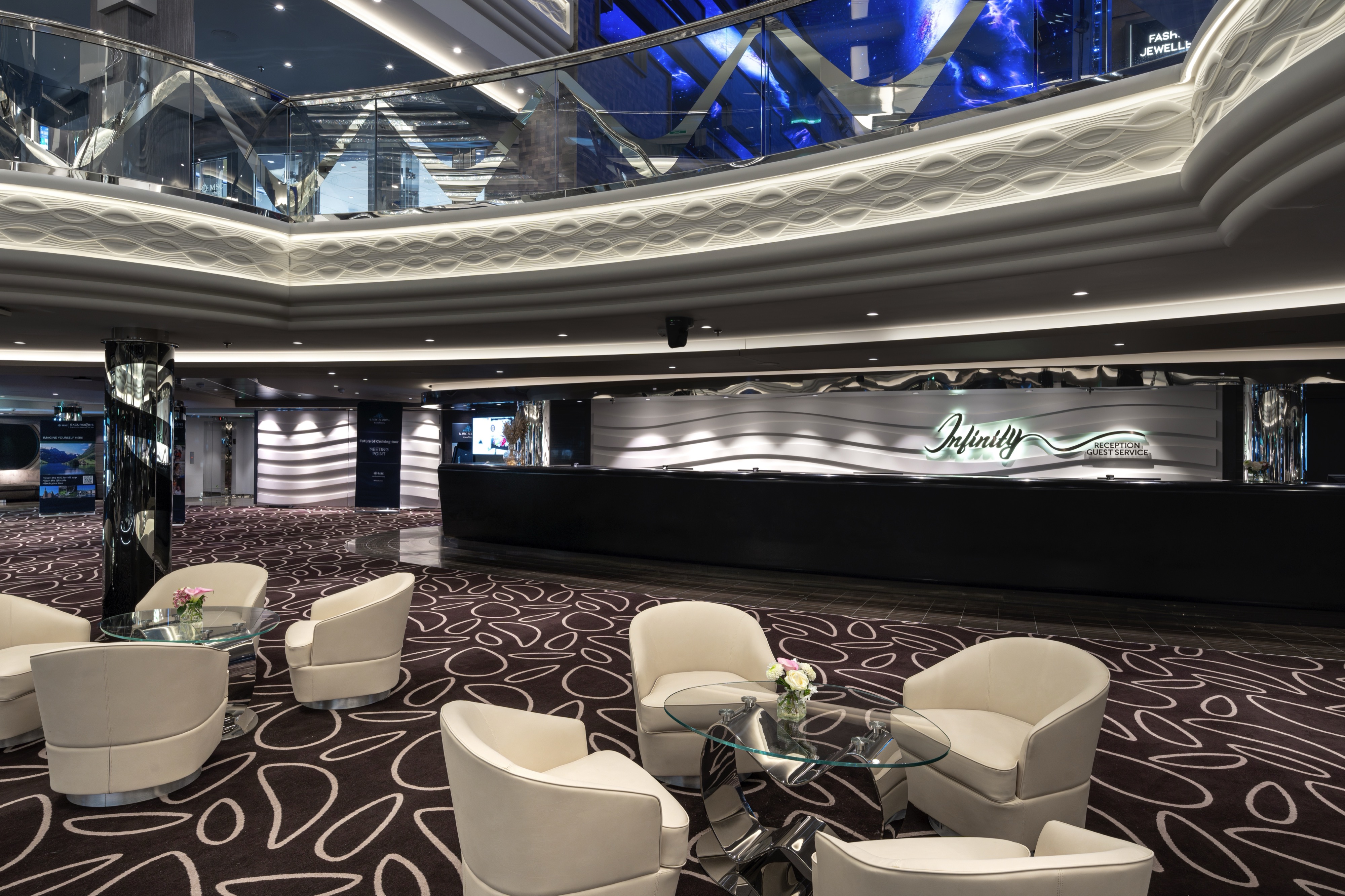 MSC Euribia - Infinity Atrium